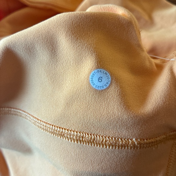 Lululemon Athletica One-Shoulder Top in Orange - Picture 4 of 4